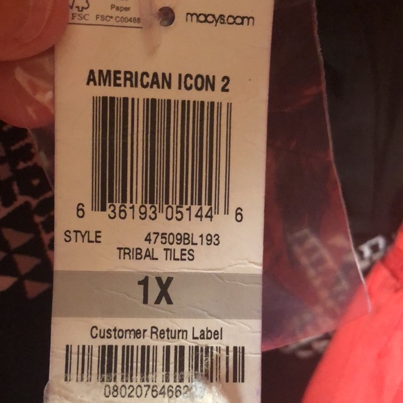 NWT INC Woman 1X Black Halter Dress - Picture 13 of 13